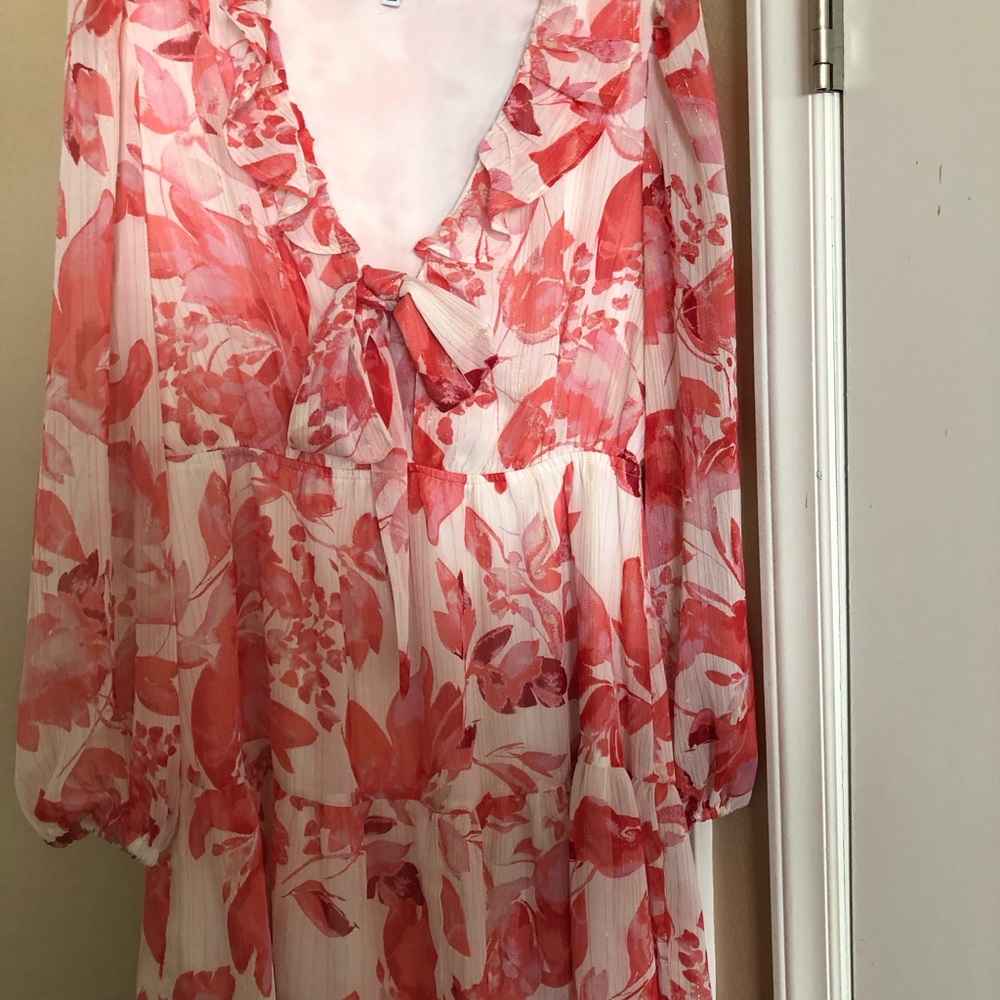 Mimi chica large floral spring dress